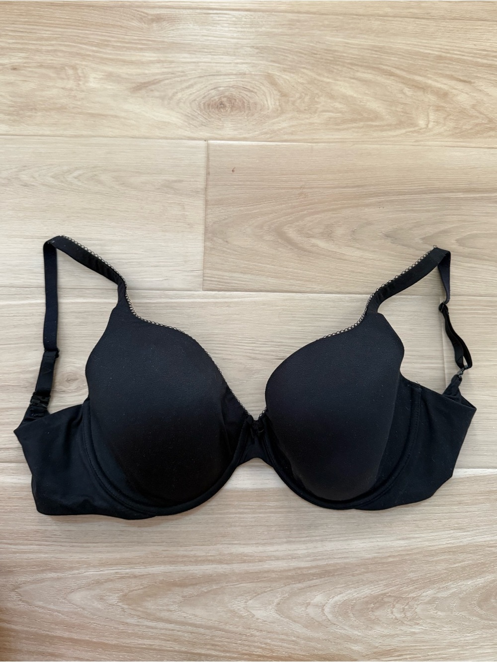 Black Bra, Victoria's Secret Body by‎ Victoria Lined Perfect Coverage 34DDD